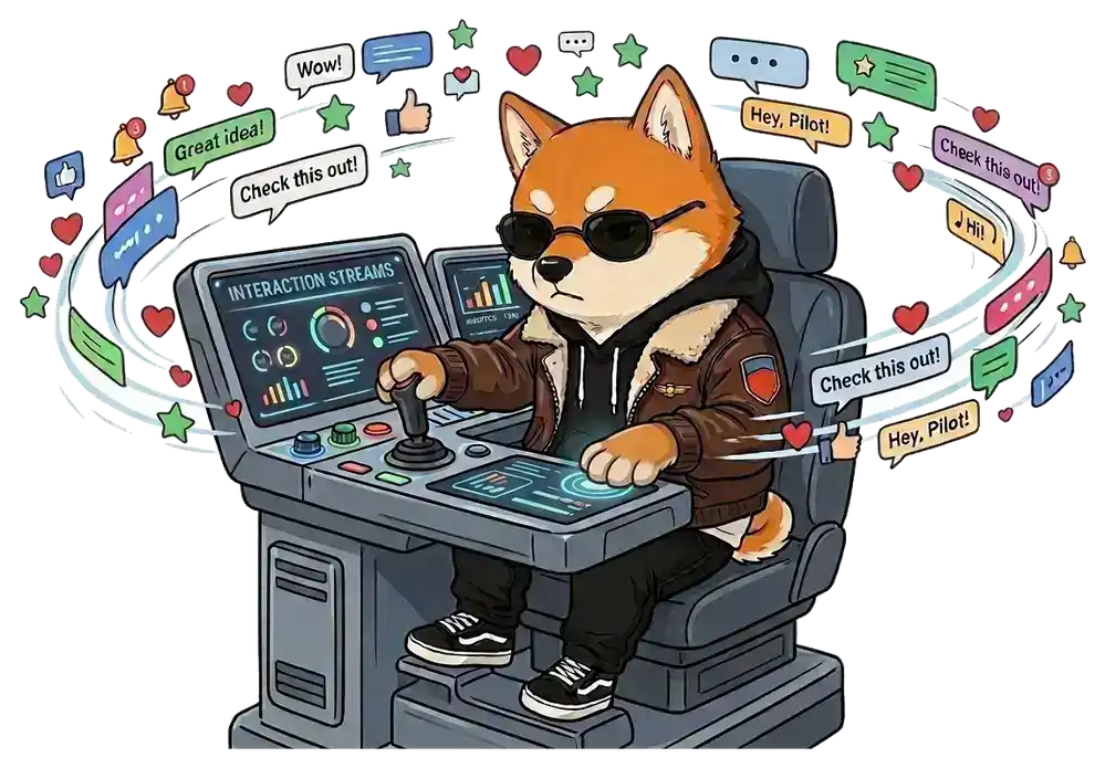 ReplyPilot mascot